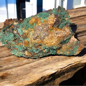 Large Malachite with Azurite Raw 🧚‍♀️